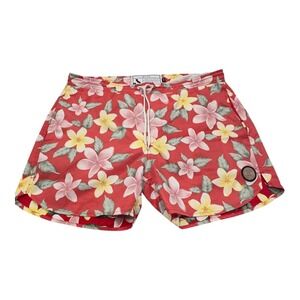 Men's Fast Dry Pocket Swimwear Shorts Riin Swim Trunks waist 34‎ Made in USA